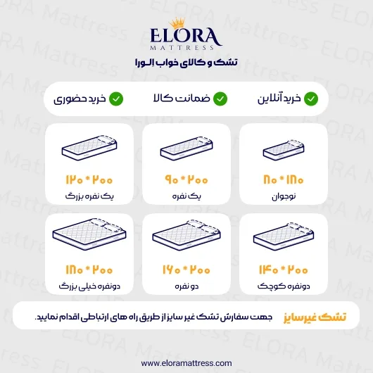 تشک طبی فنری رویال