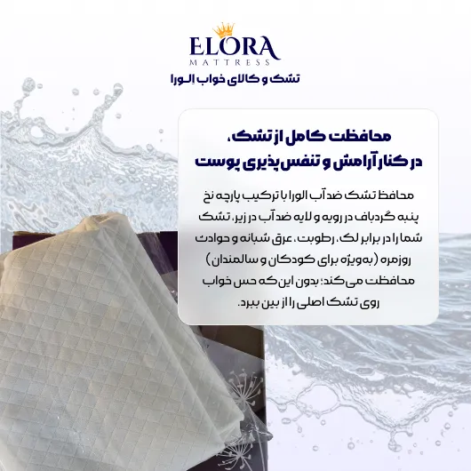 محافظ ضد آب تشک مدل رویان