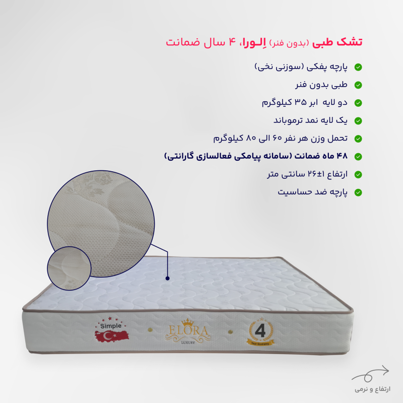 تشک طبی الورا